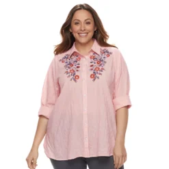 Plus Size Sonoma Goods For Life™ Essential Shirt