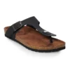 Sonoma Goods For Life® Porcelain Leather Slide Sandals 1 Sonoma Goods For Life® Porcelain Leather Slide Sandals -Sonoma Goods For Life 3519235 Black