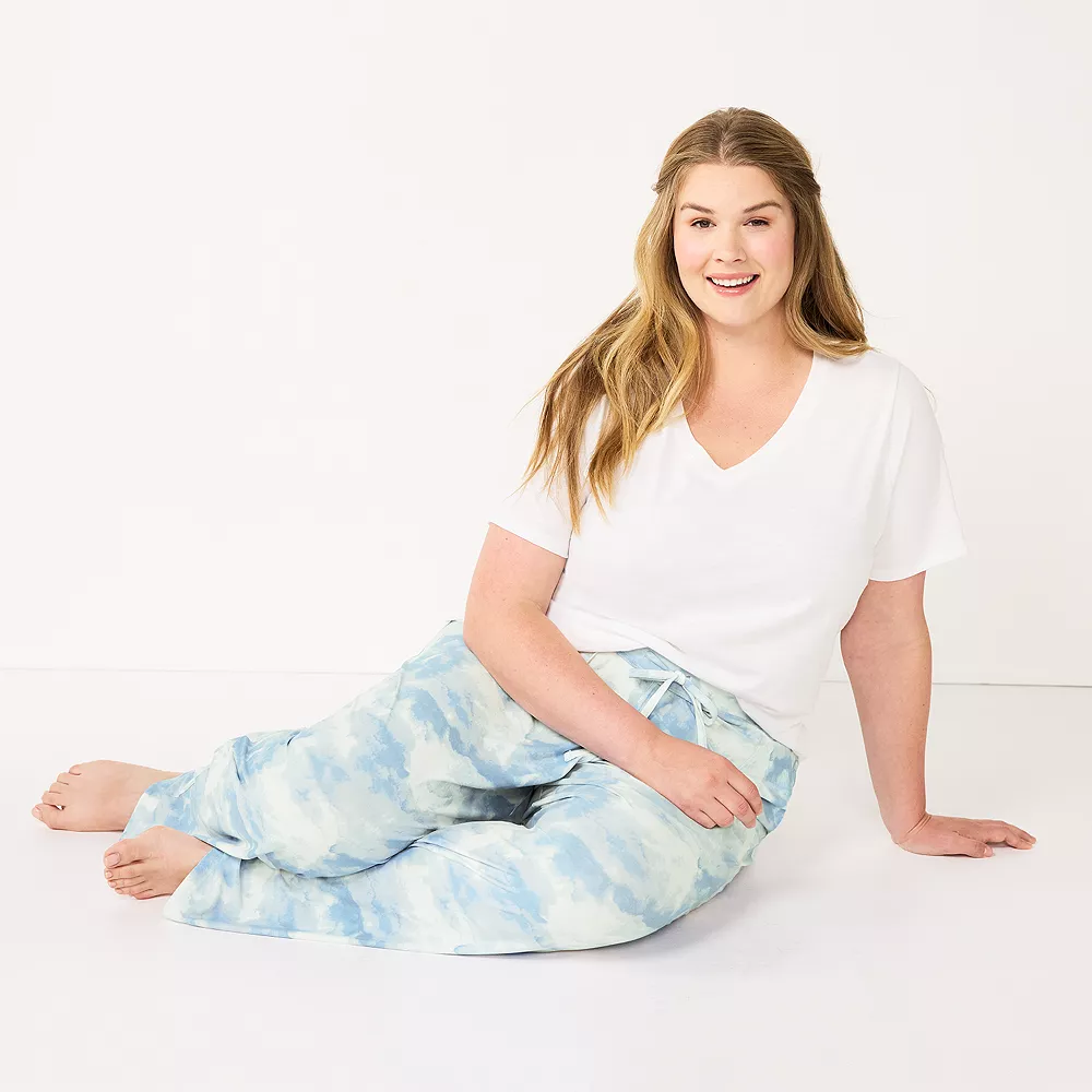 Plus Size Sonoma Goods For Life® Knit Pajama Pants 6 Plus Size Sonoma Goods For Life® Knit Pajama Pants - Image 4