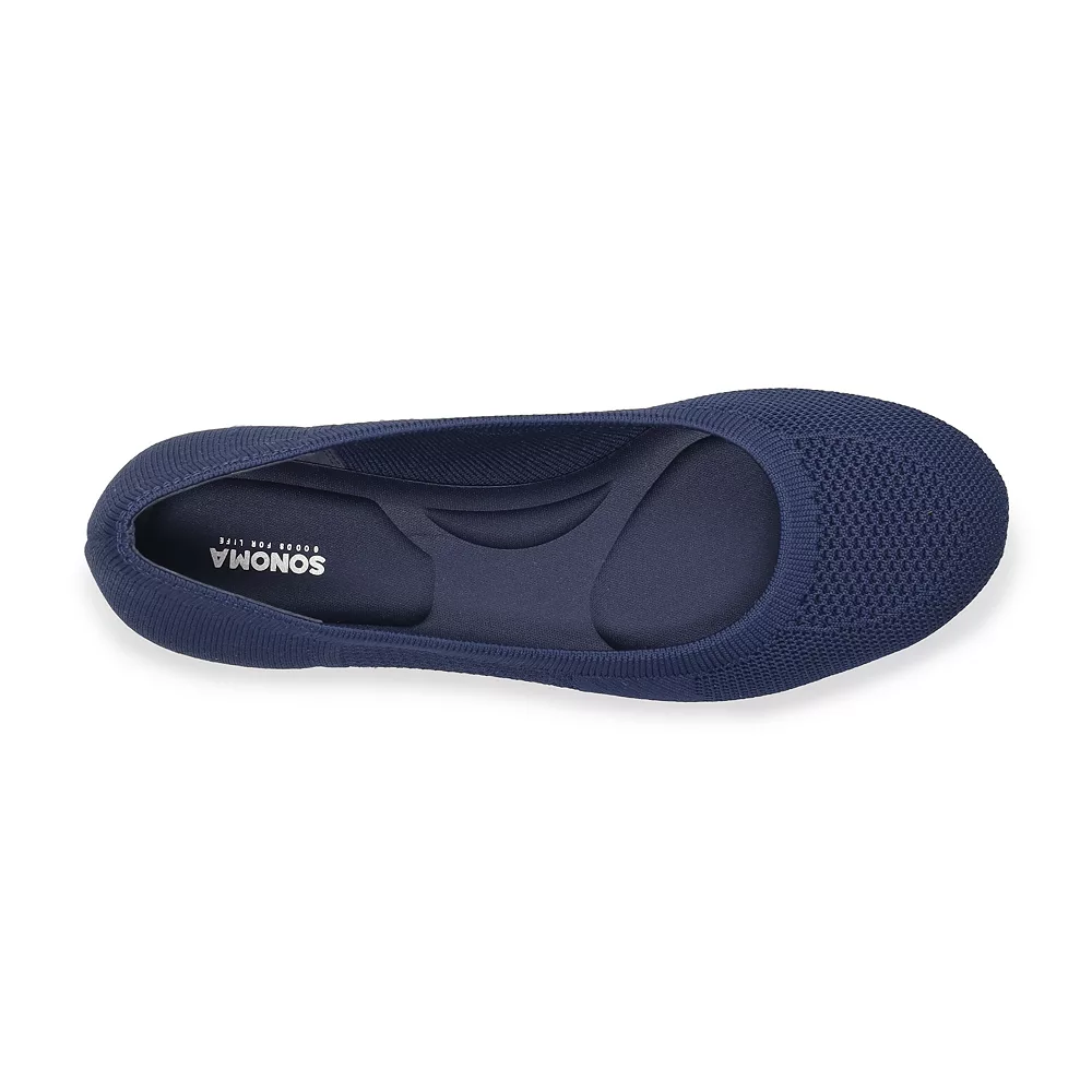 Sonoma Goods For Life® Sesame Women's Knit Ballet Flats 7 Sonoma Goods For Life® Sesame Women's Knit Ballet Flats - Image 5