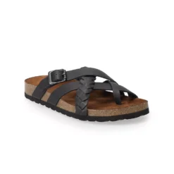 Sonoma Goods For Life 28 Sonoma Goods For Life® Likeable Women's Leather Slide Sandals