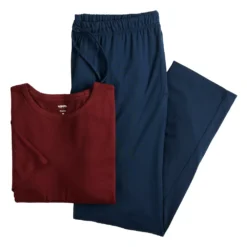 Men's Sonoma Goods For Life® Supersoft Modern-Fit Crewneck Tee & Open-Bottom Pants Pajama Set 7 Men's Sonoma Goods For Life® Supersoft Modern-Fit Crewneck Tee & Open-Bottom Pants Pajama Set -Sonoma Goods For Life 5012839 ALT9
