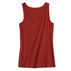 Women's Sonoma Goods For Life® Everyday Ribbed Tank 7 Women's Sonoma Goods For Life® Everyday Ribbed Tank -Sonoma Goods For Life 5046234 ALT5