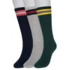 Men's Sonoma Goods For Life® 3-pack Casual Active Socks -Sonoma Goods For Life 5166841 Athletic Stripes