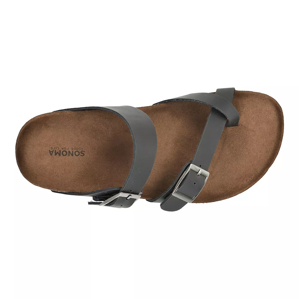 Sonoma Goods For Life® Gojiberry Women's Leather Sandals 6 Sonoma Goods For Life® Gojiberry Women's Leather Sandals - Image 4