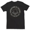 Men's Sonoma Goods For Life® Adventure Is Calling Make Your Own Path Geometric Landscape Tee -Sonoma Goods For Life 5213869 Black