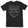 Men's Sonoma Goods For Life® American Legend Aircraft Badge Tee -Sonoma Goods For Life 5214352 Black