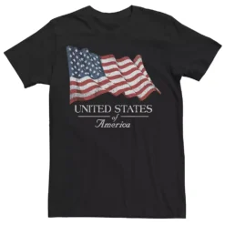 Men's Sonoma Goods For Life® United States Of America Waving Flag Portrait Tee