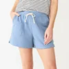 Petite Sonoma Goods For Life® French Terry Sweat Shorts -Sonoma Goods For Life 5241314 Gear Blue