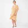 Maternity Sonoma Goods For Life® Flutter Sleeve Wrap Dress -Sonoma Goods For Life 5241695 Ditsy Floral