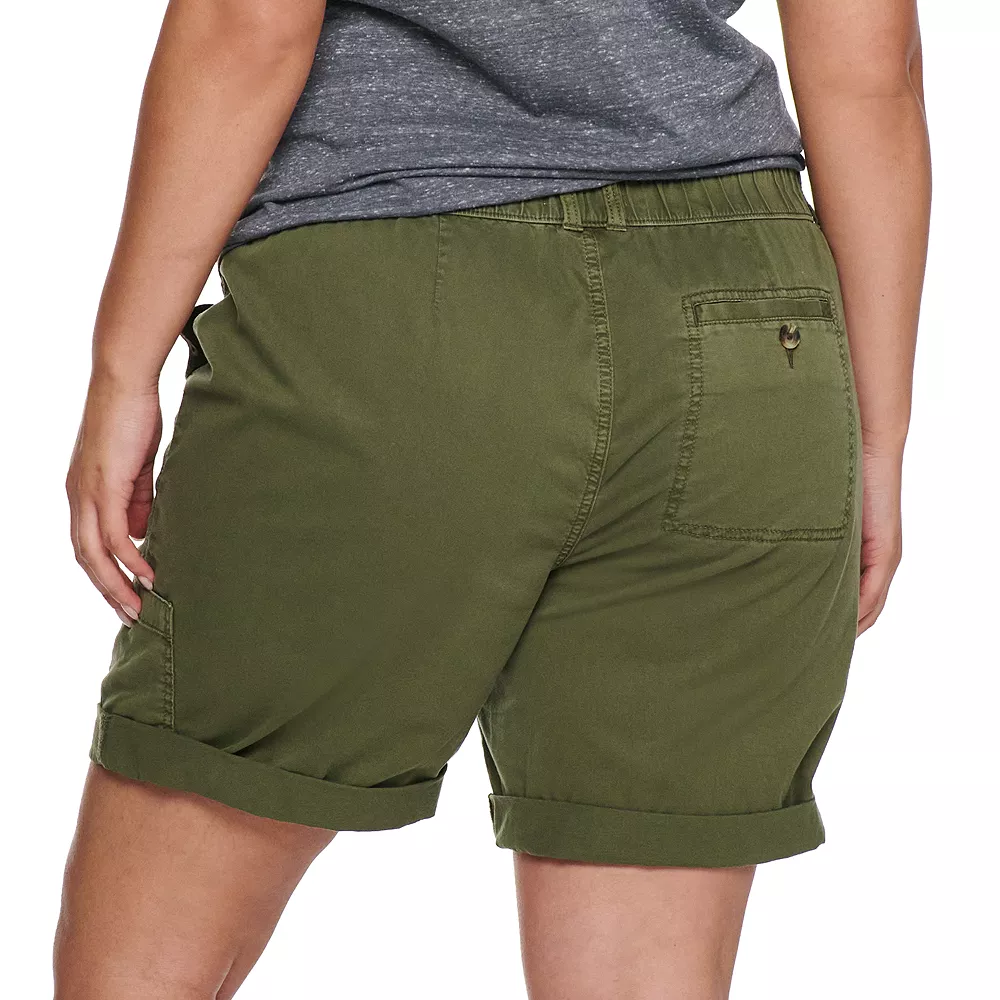 Plus Size Sonoma Goods For Life® Utility Bermuda Shorts 4 Plus Size Sonoma Goods For Life® Utility Bermuda Shorts - Image 2