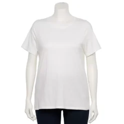 Plus Size Sonoma Goods For Life® Everyday Crewneck Tee