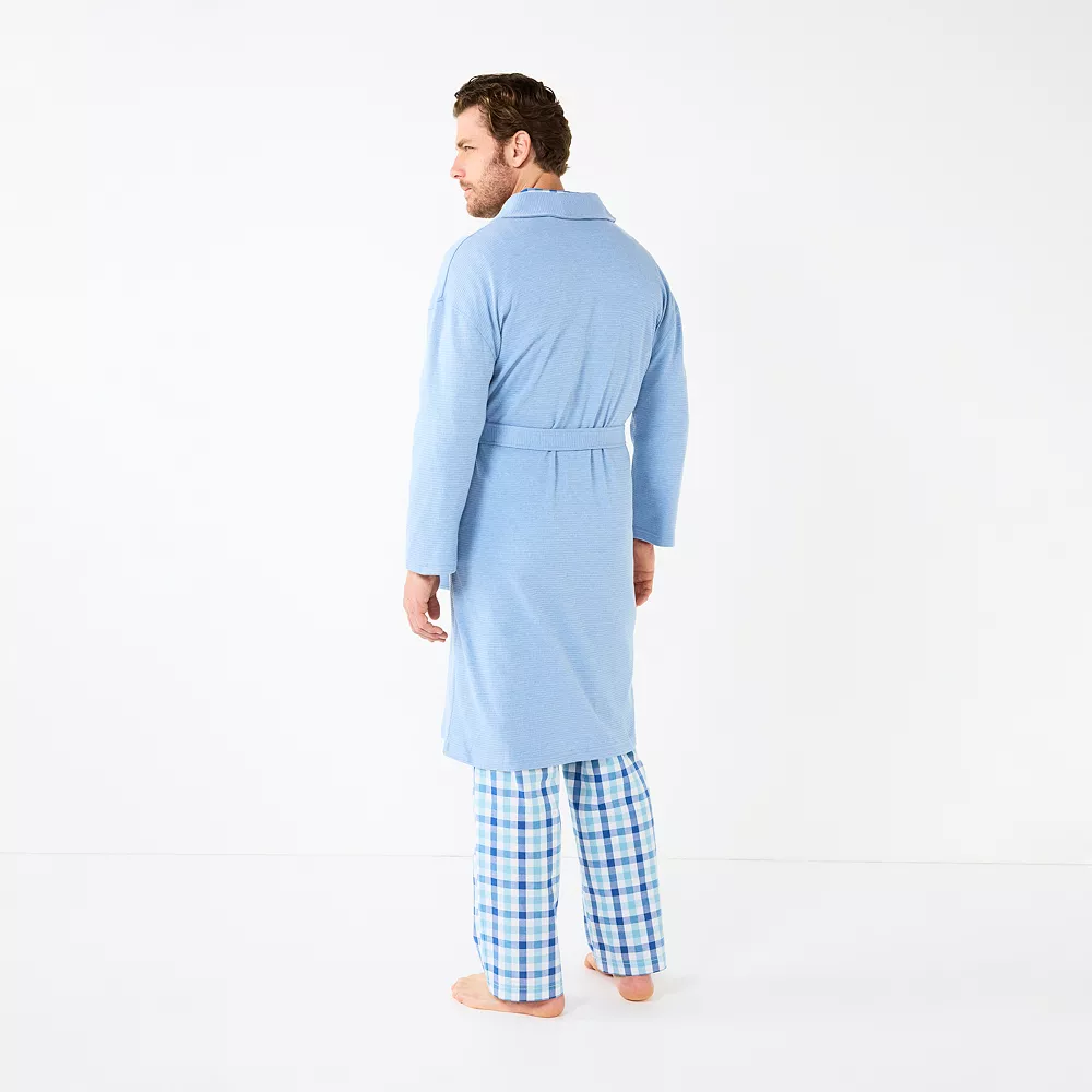 Men's Sonoma Goods For Life® 47" Waffle Robe 4 Men's Sonoma Goods For Life® 47" Waffle Robe - Image 2
