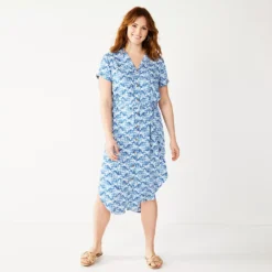 Petite Sonoma Goods For Life® Midi Shirtdress