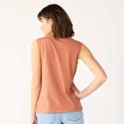 Women's Sonoma Goods For Life® Muscle Graphic Tank -Sonoma Goods For Life 5504455 ALT