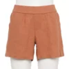 Women's Sonoma Goods For Life® 5" Pull-On Easy Shorts 2 Women's Sonoma Goods For Life® 5" Pull-On Easy Shorts -Sonoma Goods For Life 5526329 Mocha Frosting