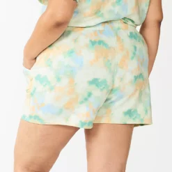 Plus Size Sonoma Goods For Life® Drawstring Fleece Shorts -Sonoma Goods For Life 5549511 ALT