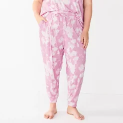 Plus Size Sonoma Goods For Life® Essential Banded Bottom Pajama Pants