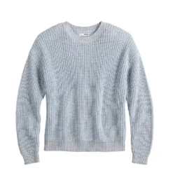 Women's Sonoma Goods For Life® Textured Drop-Shoulder Sweater -Sonoma Goods For Life 5579623 ALT5