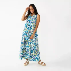 Sonoma Goods For Life 4 Women's Sonoma Goods For Life® Tiered Maxi Dress