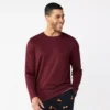 Men's Sonoma Goods For Life® Seriously Soft Tee -Sonoma Goods For Life 5639268 Proteus Plum Space Dye