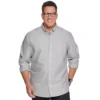 Big & Tall Sonoma Goods For Life® Perfect Length Button-Down Shirt -Sonoma Goods For Life 5640498 Gray