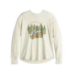 Women's Sonoma Goods For Life® Mockneck Waffle Top 9 Women's Sonoma Goods For Life® Mockneck Waffle Top -Sonoma Goods For Life 5672315 ALT5