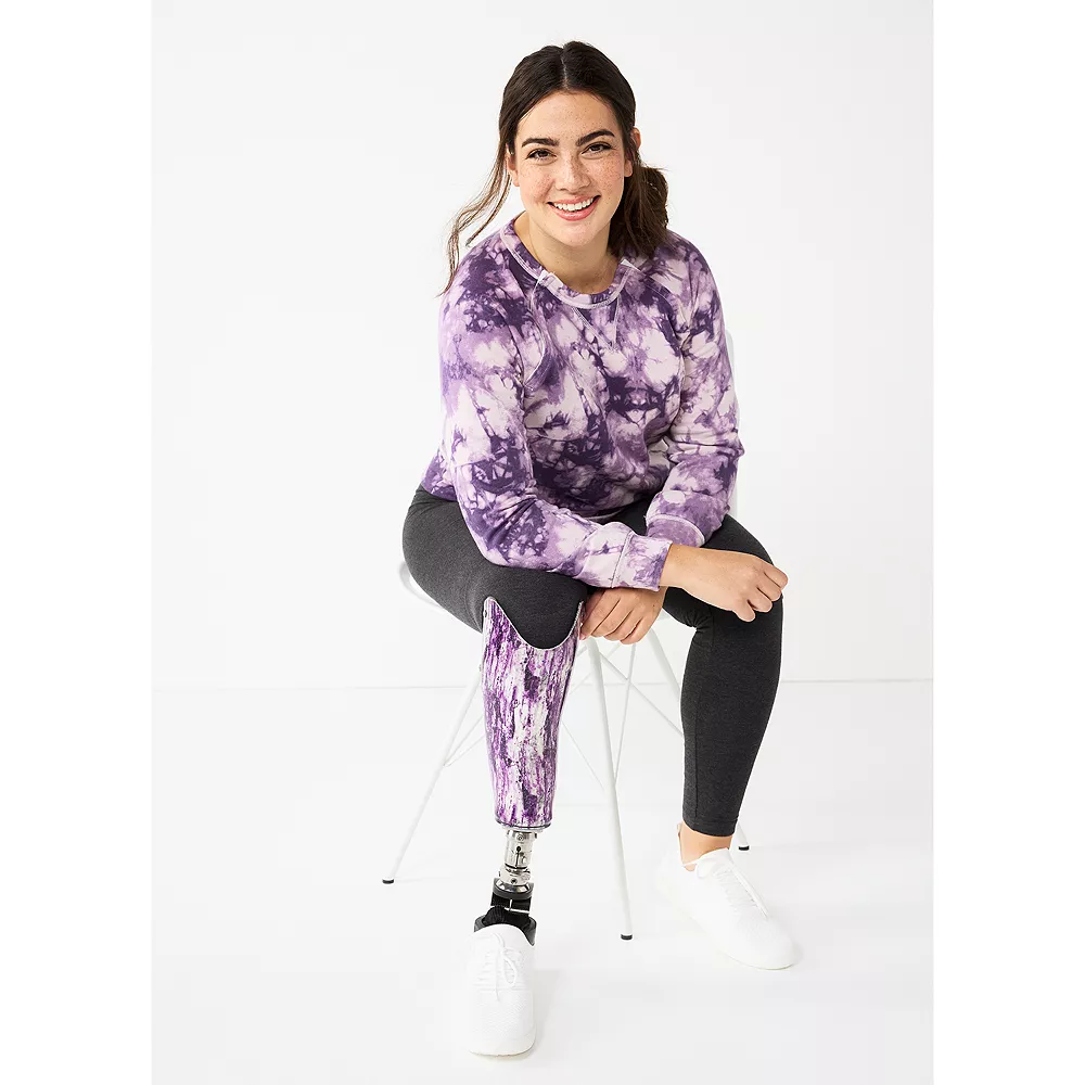 Women's Sonoma Goods For Life® Everyday Adaptive & Easy Dressing Crewneck Sweatshirt 5 Women's Sonoma Goods For Life® Everyday Adaptive & Easy Dressing Crewneck Sweatshirt - Image 3