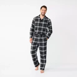 Men's Sonoma Goods For Life® 2-Piece Flannel Pajama Set