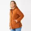 Maternity Sonoma Goods For Life® Side Zip Puffer Jacket -Sonoma Goods For Life 5685591 Nutmeg