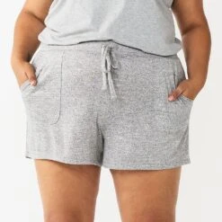 Plus Size Sonoma Goods For Life® Essential Pajama Shorts