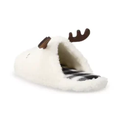 Sonoma Goods For Life Woman's Jammies For Your Families® Reindeer Slippers -Sonoma Goods For Life 5743900 ALT2
