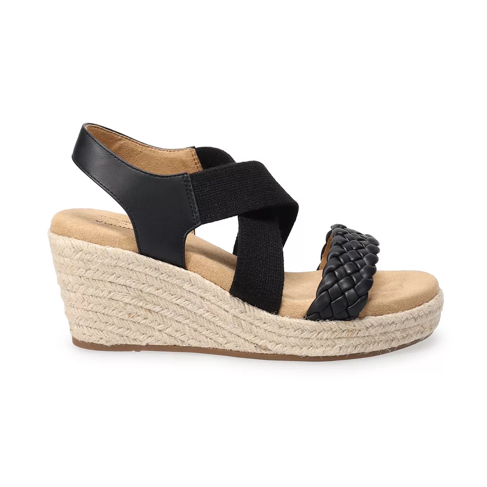 Sonoma Goods For Life® Coraa Women's Espadrille Wedge Sandals 4 Sonoma Goods For Life® Coraa Women's Espadrille Wedge Sandals - Image 2