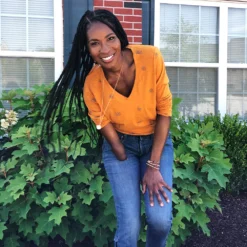 Women's Sonoma Goods For Life® Everyday Adaptive & Easy Dressing V-Neck Long Sleeve Top -Sonoma Goods For Life 5816145 ALT2