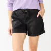 Women's Sonoma Goods For Life® 5" Utility Shorts -Sonoma Goods For Life 5927776 Black