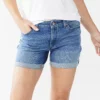 Women's Sonoma Goods For Life® High Rise 5" Denim Shorts -Sonoma Goods For Life 5932297 Broadway