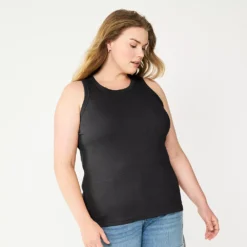Plus Size Sonoma Goods For Life® High Neck Layering Tank