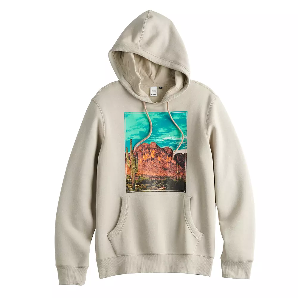 Men's Sonoma Goods For Life® Graphic Fleece Hoodie 4 Men's Sonoma Goods For Life® Graphic Fleece Hoodie - Image 2