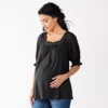 Maternity Sonoma Goods For Life® Relaxed Back-Tie Top -Sonoma Goods For Life 6264419