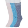 Men's Sonoma Goods For Life® 3-pack Marled Crew Socks -Sonoma Goods For Life 6316707 Denim Blue Pink